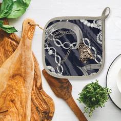 Прихватка рогожка 18х18 Mia Cara рис 30401-1 Время тигра Тейковский ХБК