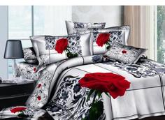 Покрывало Diva Afrodita Premium с вышивкой из сатина; 121-Шахерезада; Размер: Евро