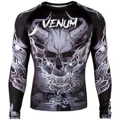 Рашгард Venum Minotaurus black-white S