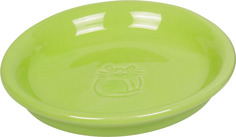 Миска плоская керамическая Nobby ( салатовый), 14x2 см