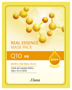 Маска для лица J Luna Real Essence Mask Pack Q10 25 мл Juno