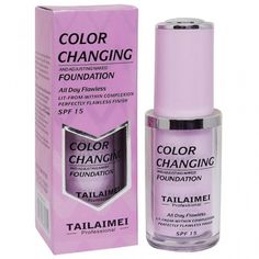 Тональная основа Tailaimei Color Changing Pink SPF 15 40 мл