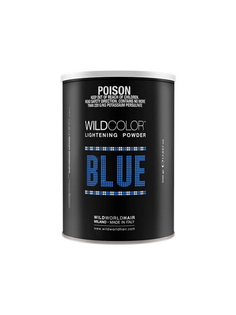 Пудра Сcorein для осветления волос голубая 500 г Wild Color