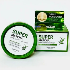 Глиняная маска для очищения пор, Some By Mi с чаем матча, 100 г