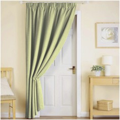 Штора Amore Mio 75368 зеленый 270x200