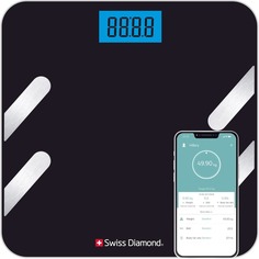 Весы напольные Swiss Diamond SD-SC001 Black