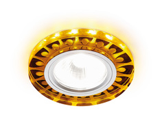 Светильник встраиваемый Ambrella Light Сompo Led, S219 WH/CH/YL, 10W, IP20