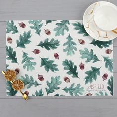 Салфетка на стол "Inspired", ПВХ, 40х29 см 4780296 Доляна
