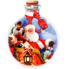 Подставка под горячее с пробкой "Merry Christmas" 18*23*0.5см. Nouvelle