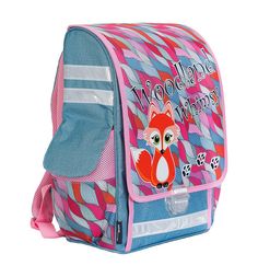 Ранец Seventeen Kids, бирюзовый/розовый