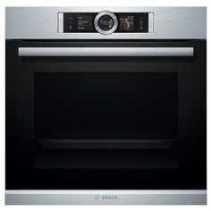 Встраиваемый электрический духовой шкаф Bosch HRG656XS1 Silver/Black