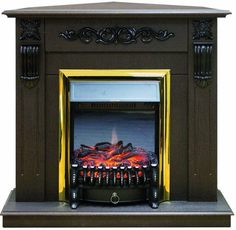 Электрокамин RealFlame Dominica Corner DN c очагом Fobos S Lux BR