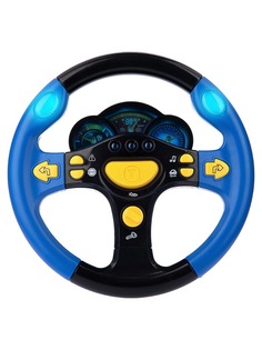 Детская развивающая музыкальная игрушка PlaySmart 7044, Руль (Автошка. Я тоже рулю!)