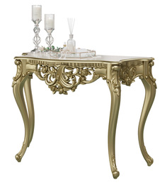 Консоль Мэри-Мебель КН-01, цвет бронза, 122х48х82 см.