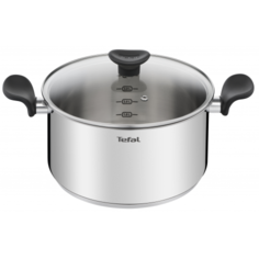 Кастрюля с крышкой TEFAL Primary E3084674, 5,2 л