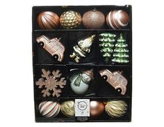 Елочные украшения Decoris 25 шт