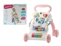 Детский развивающий игровой центр-ходунки Elefantino на колесах, со звуком, IT106350