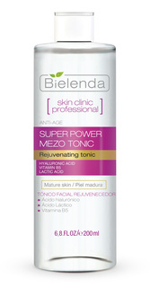 Активный омолаживающий тоник BIELENDA SKIN CLINIC PROFESSIONAL Anti-Age 200 мл
