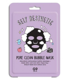 Маска для лица G9skin Self Aesthetic Poreclean Bubble mask 23 мл Berrisom