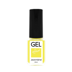 Лак для ногтей Jeanmishel Gel Effect т.241 Светло-желтый матовый