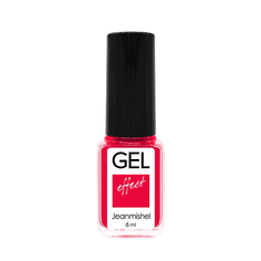 Лак для ногтей Jeanmishel Gel Effect т.247 Ярко-розовый матовый