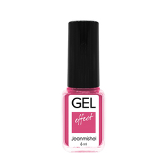 Лак для ногтей Jeanmishel Gel Effect т.249 Насыщенный розовый матовый