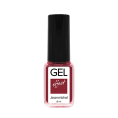 Лак для ногтей Jeanmishel Gel Effect т.351 Розово-красный матовый