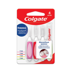 Межзубные ершики Colgate Межзубные 0 мм, 2 мм, 4 мм, 5 мм 1 наб