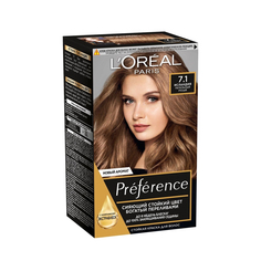 Стойкая краска для волос LOreal Paris Preference Cool Blonds 7.1 Исландия