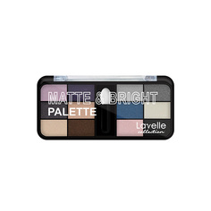 Тени для век Lavelle MATTE&BRIGHT 12-ти цветные т.02