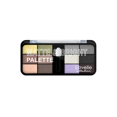 Тени для век Lavelle MATTE&BRIGHT 12-ти цветные т.01