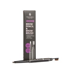 Автоматический карандаш для бровей Shinewell Brow pencil & Brow Brush т 04