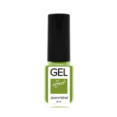 Лак для ногтей Jeanmishel Gel Effect т.361 Ярко-лаймовый матовый