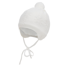 Шапка детская Чудо-кроха цв.белый ,р.36