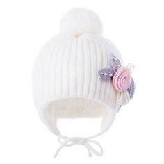 Шапка детская Чудо-кроха цв.белый ,р.46