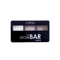 Набор для бровей тени и воск Lamel Professional The Brow Bar Palette т.403