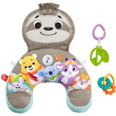 Подушка детская Fisher-Price Ленивец, музыкальная