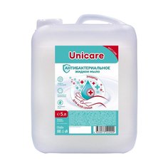 Мыло жидкое Unicare антибактериальное 5 л канистра, 1284664