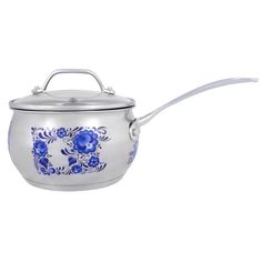 Ковш Hitt "Гжель" 2л 16x9,5см H07228