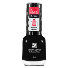 Лак с гелевым эффектом Brigitte Bottier Gel Formula тон 20 черный, 12 мл