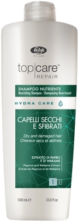 Шампунь питательный Lisap Milano Top Care Repair Hydra Care Nourishing Shampoo 1000 мл