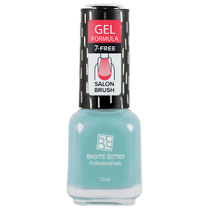 Лак с гелевым эффектом Brigitte Bottier Gel Formula тон 63 светло-голубой, 12 мл