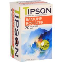 Чай Tipson "Immune booster", травяной, 20 пакетиков