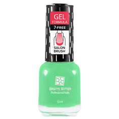 Лак с гелевым эффектом Brigitte Bottier Gel Formula тон 43 весенняя зелень, 12 мл