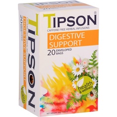 Чай Tipson "Degestive support", травяной, 20 пакетиков