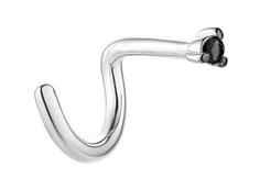 Пирсинг из белого золота с бриллиантом Империал P0506-205 Imperial