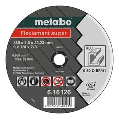 Диск отрезной абразивный по прочим материалам для УШМ metabo 616126000