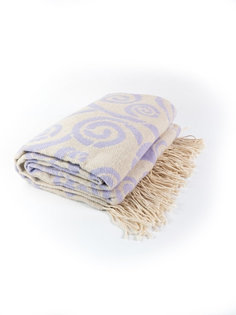 Плед хлопковый фиолетовый 170х200 Mr.Pled