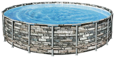 Каркасный бассейн Bestway Power Steel 56883 610x610x132 см