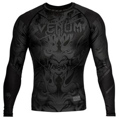 Рашгард Venum Devil Black/Black L/S, S